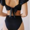 andrach bikini negro con mangas