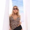 tankini animal print