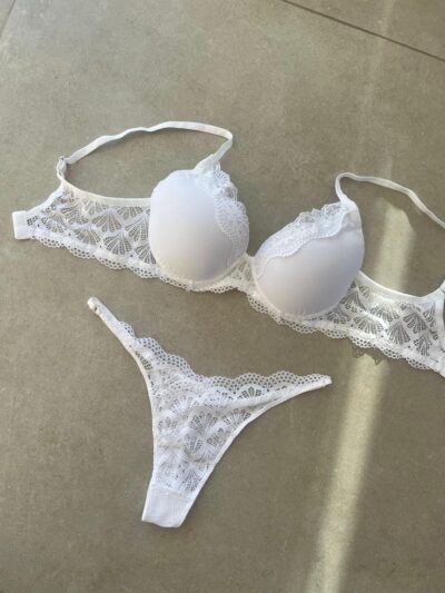 CONJUNTO BRIGITTE - Jazmin Blanco ART. 1628