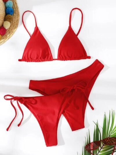 BIKINI Tie Rojo SS '26