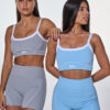 set aldi top short deportivo bikinis kinis