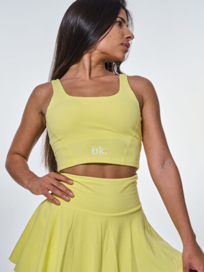 set loren amarillo ss26 bikinis kinis set pollera musculosa